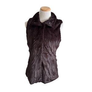 Banana Republic Faux Fur Vest